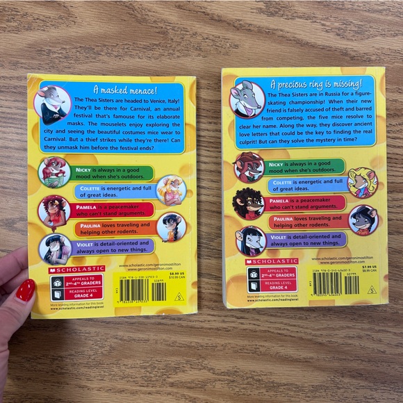 Scholastic Geronimo and TheaStilton Chapter Books - Picture 3 of 13